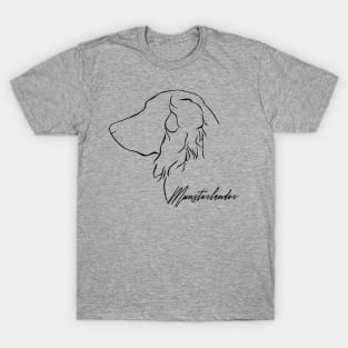 Proud Munsterlander profile dog lover T-Shirt